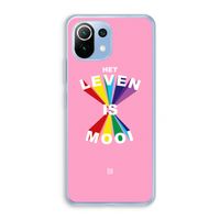 Het Leven Is Mooi: Xiaomi Mi 11 Lite Transparant Hoesje