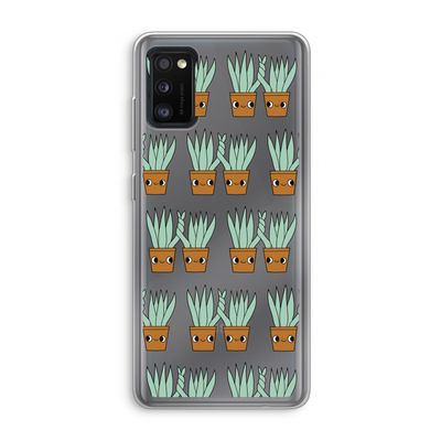 Sansevieria: Samsung Galaxy A41 Transparant Hoesje
