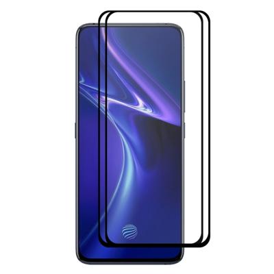 2 stk ENKAY Hat-Prins volledige lijm 0.26 mm 9H 2.5 D gehard glas volledige dekking film voor VIVO X27 Pro