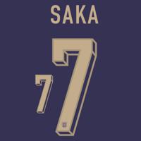 Saka 7 (Officiële Engeland Away Bedrukking 2024-2025) - thumbnail
