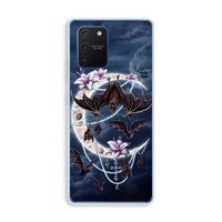 Vleermuizen Maan: Samsung Galaxy Note 10 Lite Transparant Hoesje