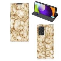 Samsung Galaxy A52 | Standcase | Marmer Goud