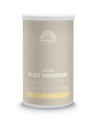 Mattisson Absolute rijst proteine vanille vegan 80%