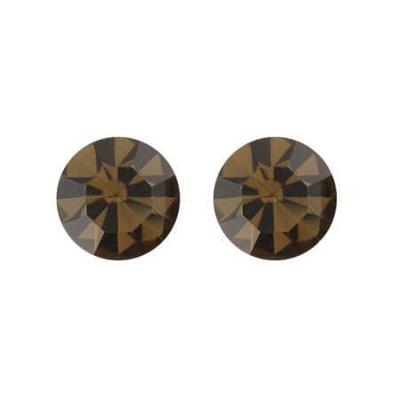 Biba Oorbellen met Swarovski Steentje Sm. Topaz
