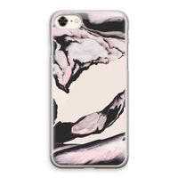 Roze stroom: iPhone 8 Transparant Hoesje