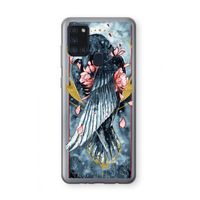 Golden Raven: Samsung Galaxy A21s Transparant Hoesje