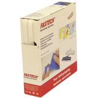 FASTECH® B10-SKL000010 Klittenband Om vast te plakken Hotmelt Haak- en lusdeel (l x b) 10 m x 10 mm Wit 10 m - thumbnail