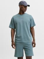 Jack & Jones Jcospongytee Ss Crew Neck Smu 12301890 Print T-shirts North Atlantic