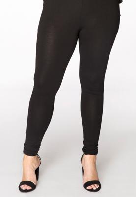 Yoek Legging long | Zwart | Maat 50/52