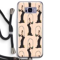 Pop Some Kim: Samsung Galaxy S8 Transparant Hoesje met koord