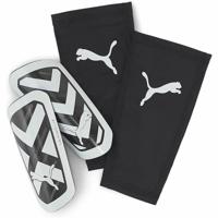 Voetbal Beenbeschermers Puma Ultra Flex Sleeve Wit Zwart - Maat: M