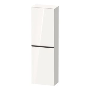 Hoge Kast Duravit D-Neo Kolomkast Wand 132 cm Rechtsdraaiend Hoogglans Wit