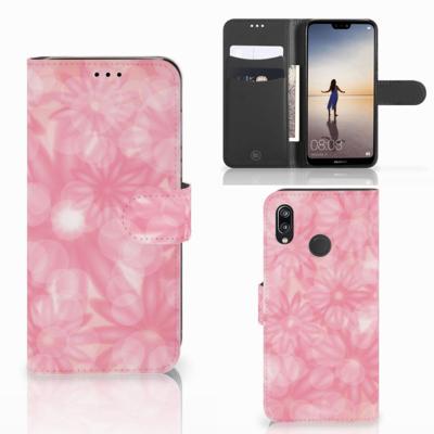 Huawei P20 Lite Hoesje Spring Flowers Huawei P20 Lite Hoesje Spring Flowers