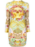 Philipp Plein robe courte à imprimé baroque - Vert - thumbnail