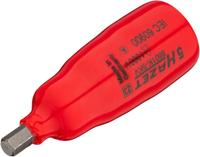 HAZET Dopsleutelbit · geïsoleerd 8801K-5KV · 3/8 inch (10 mm) vierkant hol · Binnen-zeskant-profiel · SW 5 mm