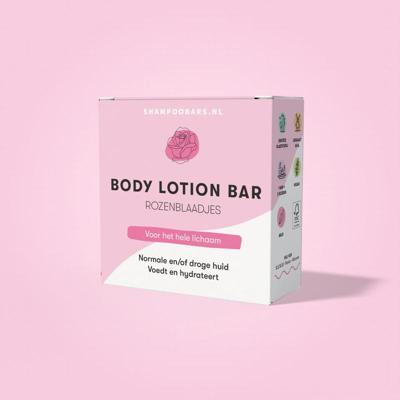 Shampoobars Body lotion bar rozenblaadjes