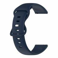 Solid color sportband - Donkerblauw - Huawei Watch GT 2 & GT 3 - 42mm