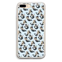 Zeemeermin: iPhone 7 Plus Transparant Hoesje