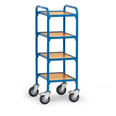 Fetra Hauptartikel 32920 Etagewagen Staal Poedercoating Laadvermogen (max.): 250 kg Stralend blauw (RAL 5007)