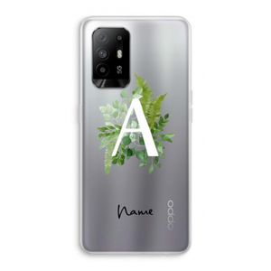 Green Brush: Oppo A94 5G Transparant Hoesje