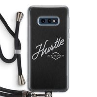 Hustle: Samsung Galaxy S10e Transparant Hoesje met koord