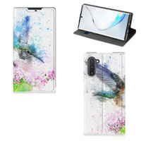Bookcase Samsung Galaxy Note 10 Vogel - thumbnail