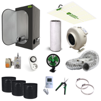 EU EU Complete Grow Box - 120x120x200cm + Quantumboard LED 320W LED V4