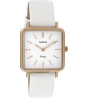 OOZOO Timepieces Horloge Parel Wit | C9941 - thumbnail