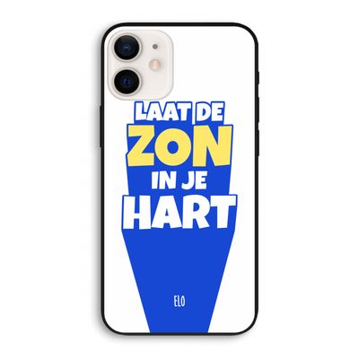 Laat de zon in je hart: iPhone 12 Biologisch afbreekbaar hoesje