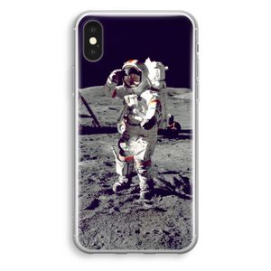 Spaceman: iPhone XS Transparant Hoesje