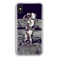 Spaceman: iPhone XS Transparant Hoesje