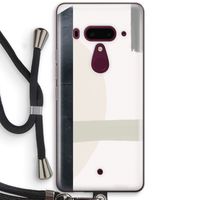 Baca: HTC U12+ Transparant Hoesje met koord