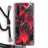 Endless Descent: Xiaomi Mi Note 10 Pro Transparant Hoesje met koord