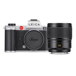 Leica SL2 systeemcamera Zilver + Summicron 35mm f/2.0 comp objectief