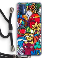 No Rules: Motorola Moto G9 Plus Transparant Hoesje met koord