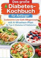 Das große Diabetes-Kochbuch für Anfänger: Zuckerarme Low-Carb-Alltagsrezepte mit 4-Wochen-Plan für Typ-2-Diabetes & Prädiabetes - Nia Stein - ebook