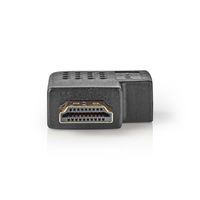 Nedis HDMI-Adapter | HDMI | HDMI Female | Rechts Gehoekt | Zwart | 1 stuks - CVGP34904BK CVGP34904BK - thumbnail