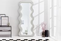 Design Wandspiegel CURVY 160cm wit - 45942