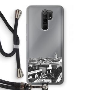 Marrakech Skyline : Xiaomi Redmi 9 Transparant Hoesje met koord