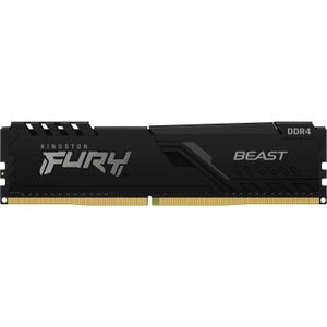 Kingston Technology FURY 8GB 3200MT/s DDR4 CL16 DIMM Beast Black