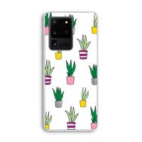 Sanseveria: Samsung Galaxy S20 Ultra Transparant Hoesje