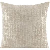 Sierkussenhoes Kiran - taupe - 45x45 cm - Leen Bakker Sierkussenhoes Kiran - taupe - 45x45 cm - Leen Bakker