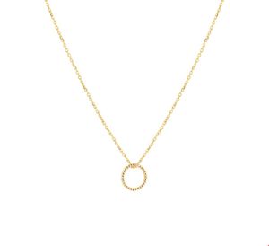 TFT Collier Geelgoud Rondje 0,8 mm x 40-42-44 cm