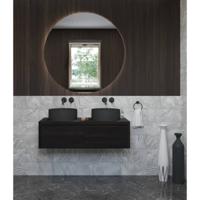 Gliss Design Ares Onderkast 120x45x35 cm 2 lades Charcoal