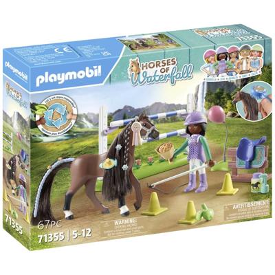 Playmobil Horses of Waterfall 71355 ZOE & Blaze met toernooi parcours