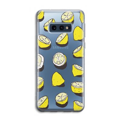 When Life Gives You Lemons...: Samsung Galaxy S10e Transparant Hoesje