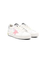 Golden Goose Kids baskets Super-Star en cuir - Blanc