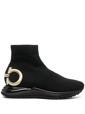 Ferragamo baskets Gancini - Noir