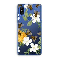 No flowers without bees: Xiaomi Mi Mix 3 Transparant Hoesje