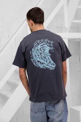 24 Uomo Surf T-Shirt Heren Grijs - Maat M - Kleur: Grijs | Soccerfanshop
